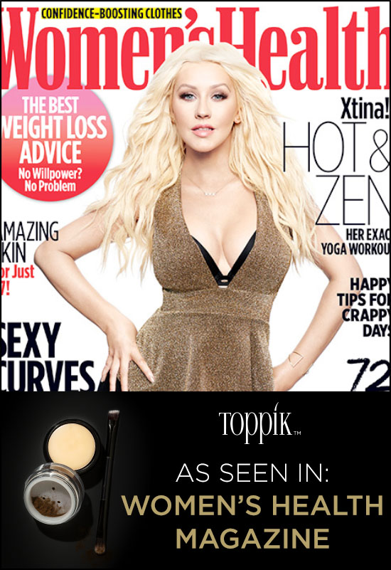 toppik featured in women's health magazine