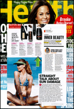 toppik hair building fibers featured in health magazine